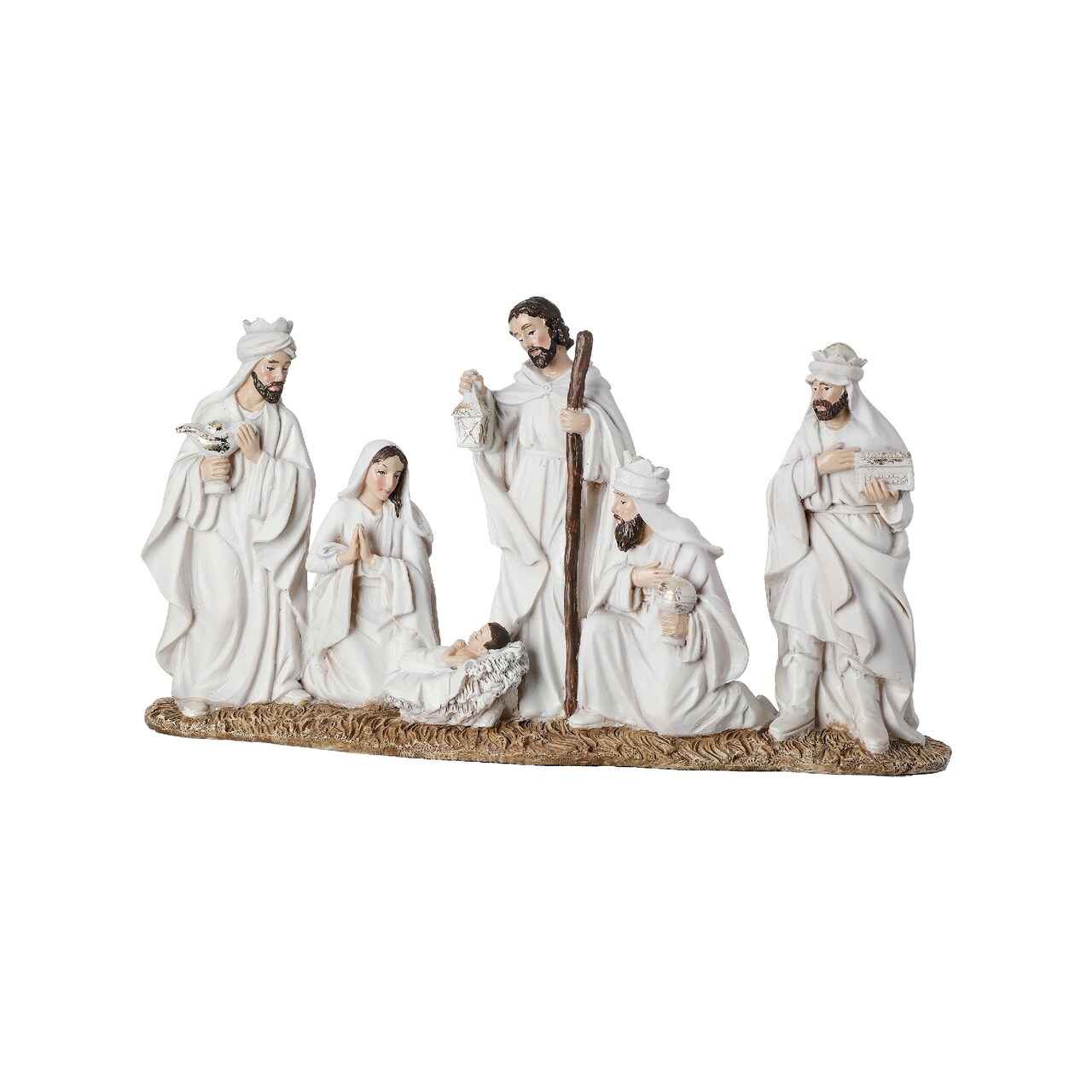 Contemporary Home Living 10.5" Divine Nativity Scene Christmas Tabletop Figurine